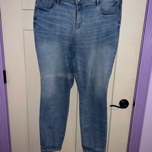 Old Navy Blue Skinny Jeans Classic Style
